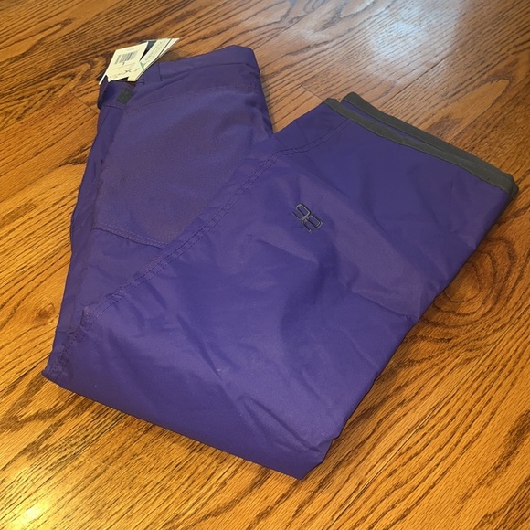 NWT Arctix Girl’s Purple Reinforced Snow Pants Size L - Picture 1 of 7